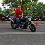 Motoros oktatás Budán